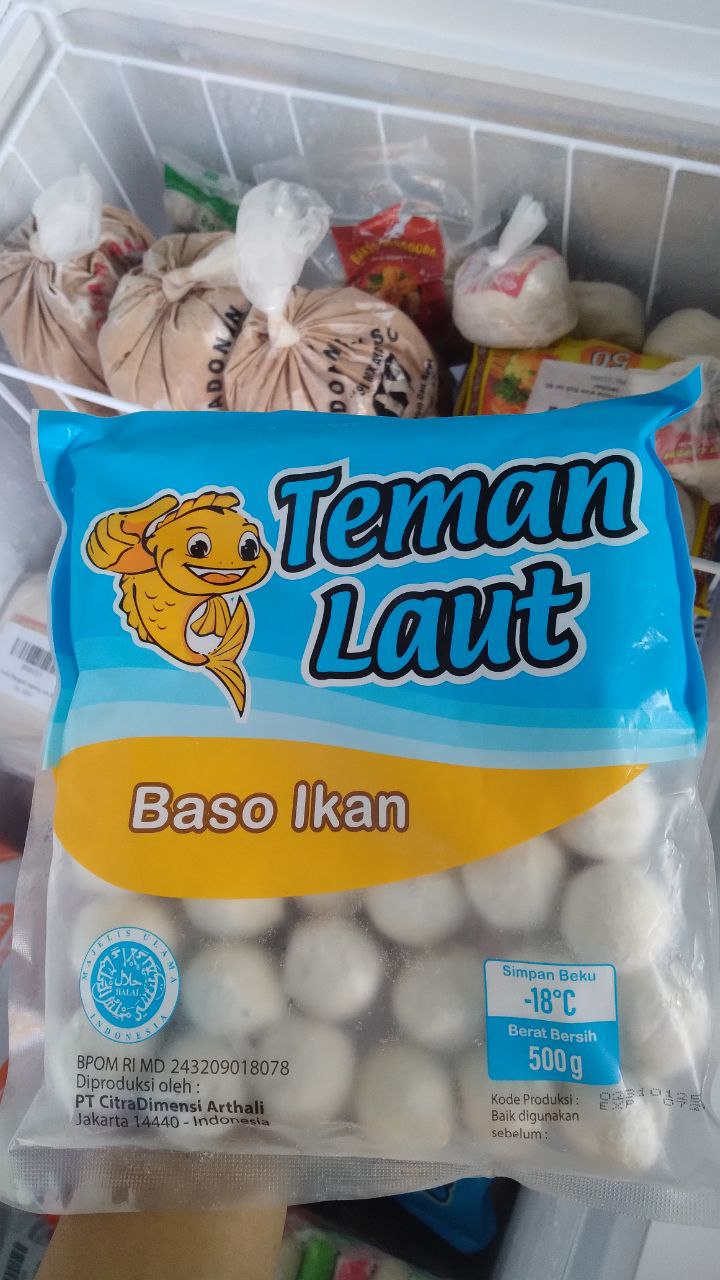 Bakso Ikan Teman Laut 500gr