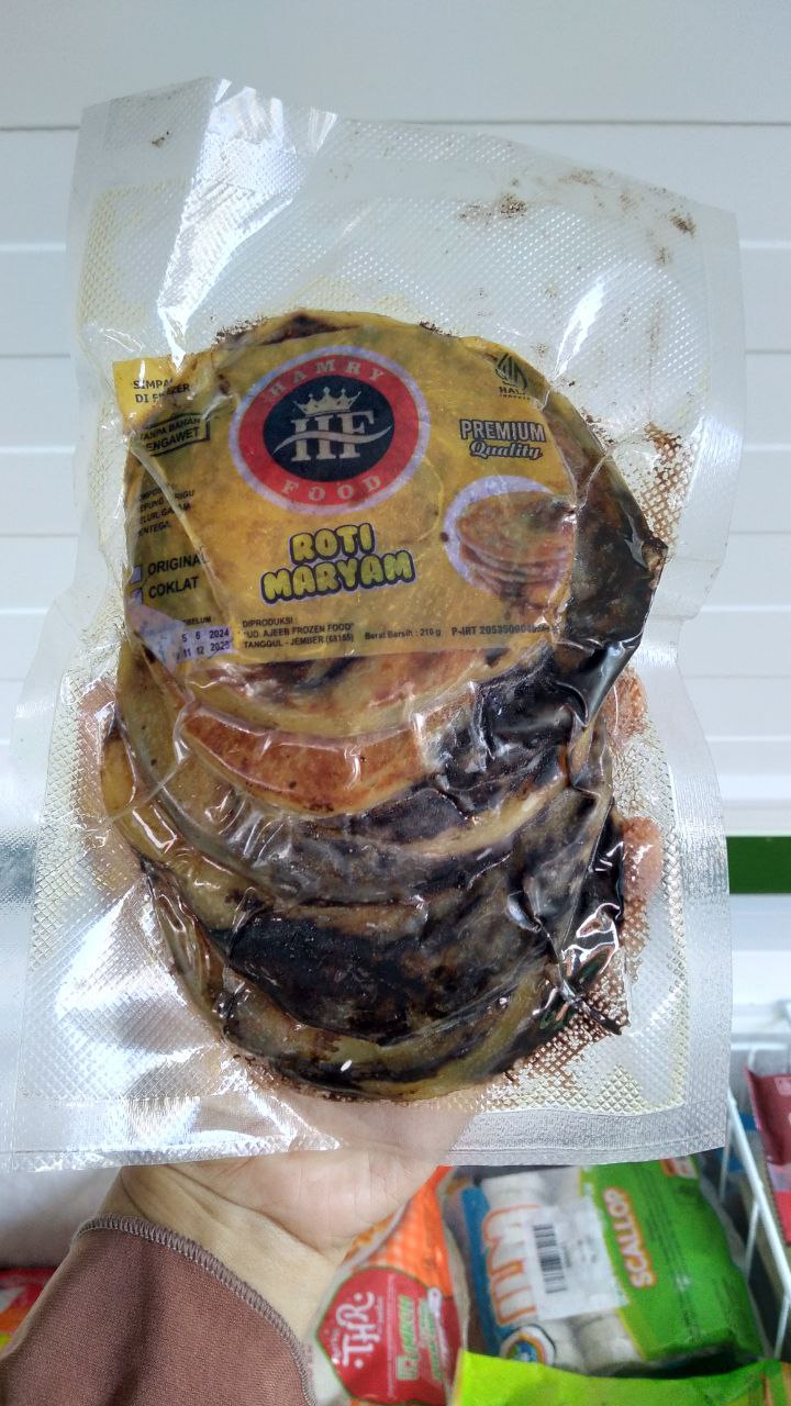 Roti Maryam Coklat Hamry