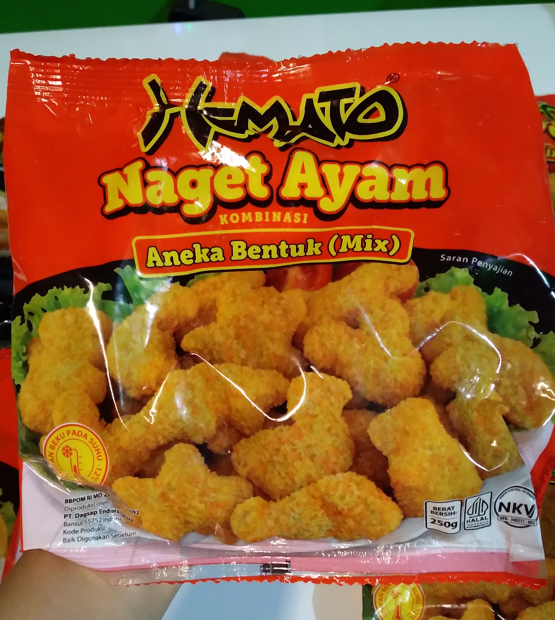 Nugget mix Hemato 250gr