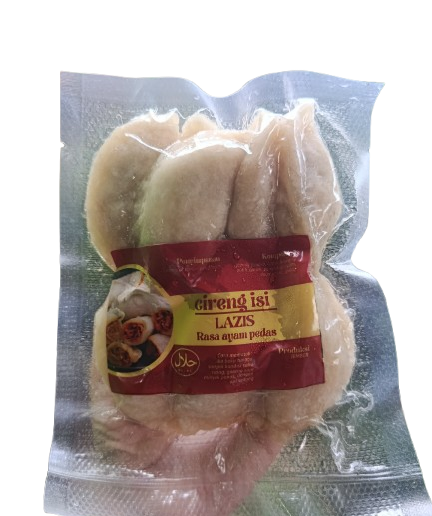 Cireng isi ayam pedas Lazis