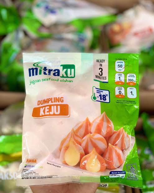 Dumpling keju Mitraku 250gr
