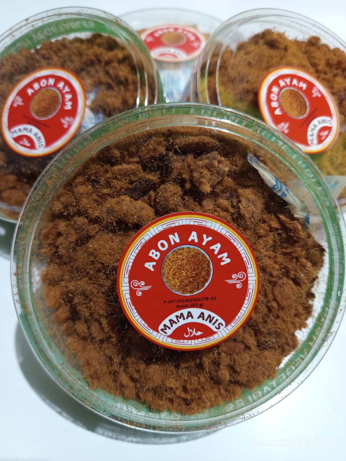 Abon Ayam Pedas 150gr Mama Anis