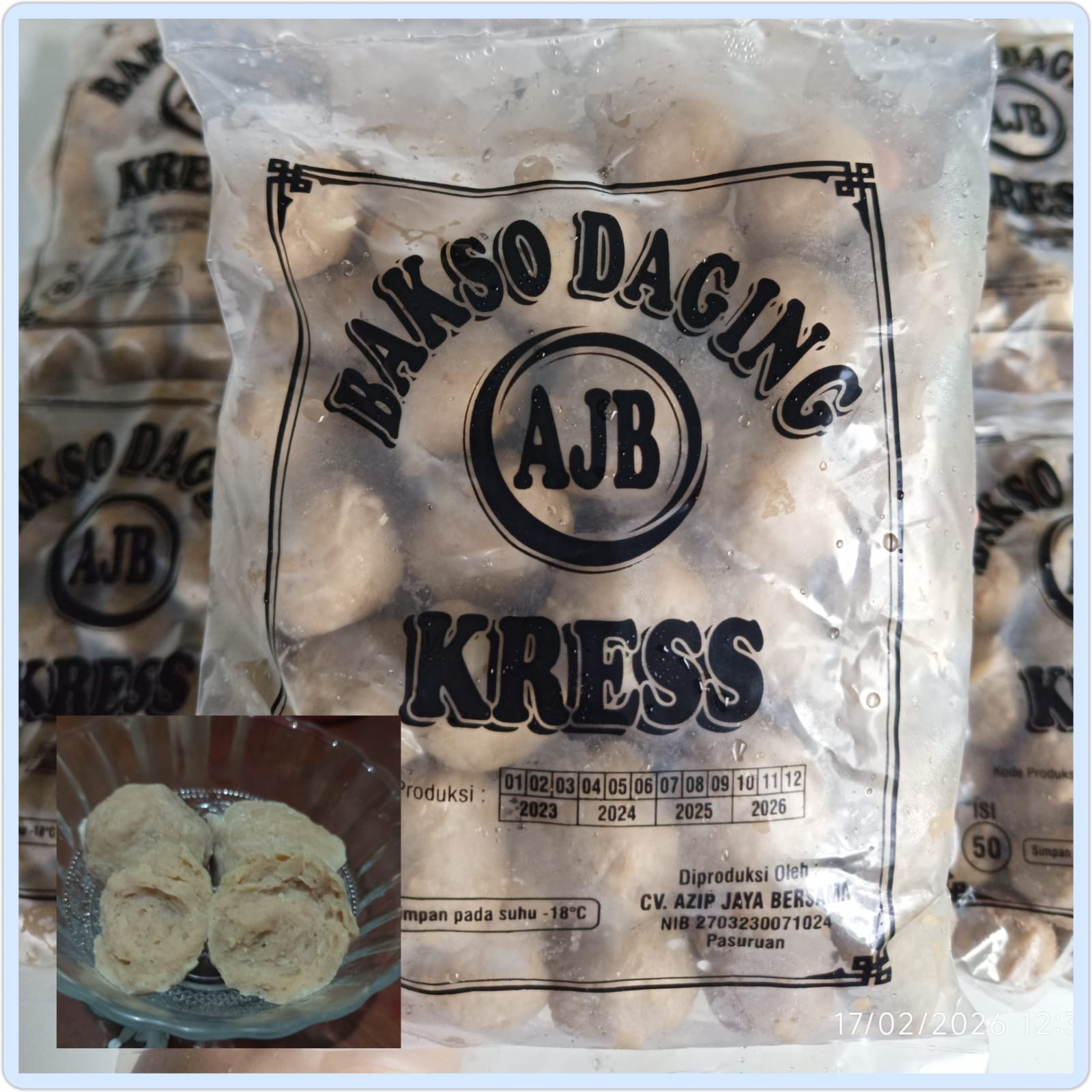 Pentol Bakso AJB KRESS