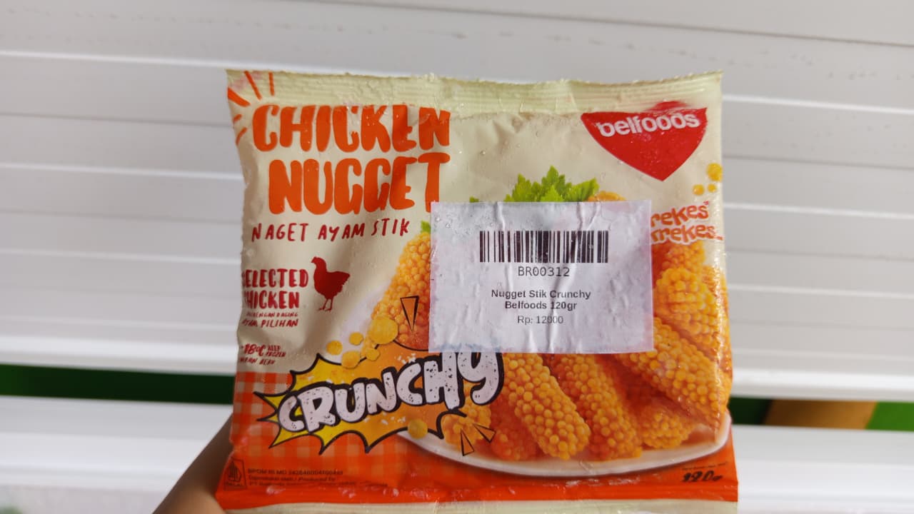 Nugget Stik Crunchy Belfoods 120gr