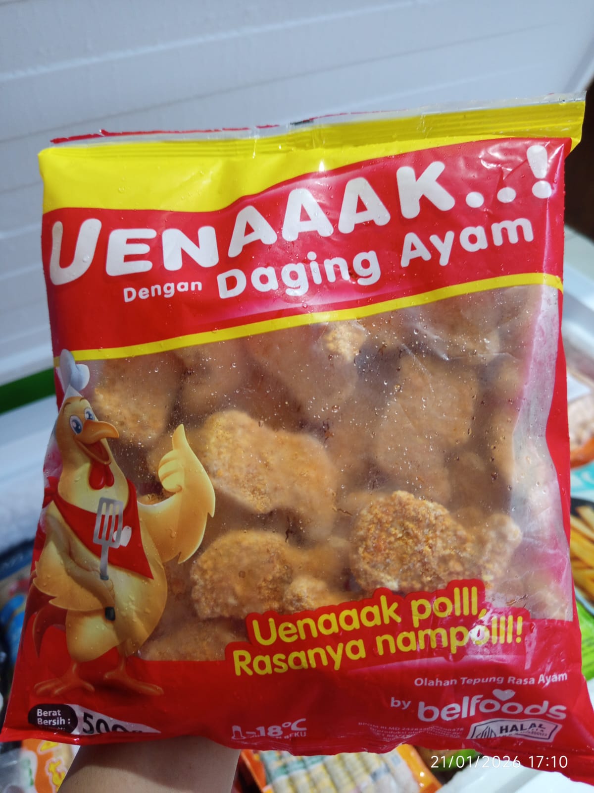 Nugget Uenak Belfoods 500gr